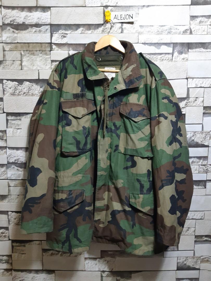 camouflage field jacket