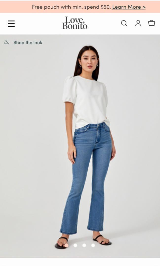 ruffle puff sleeve blouse
