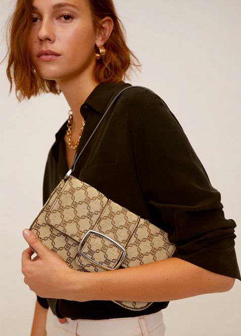 Mango best sale jacquard bag