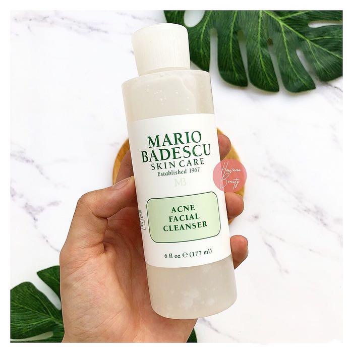 Mario Badescu Acne Facial Cleanser Salicylic Acid, Beauty & Personal Face, Face Care on Carousell