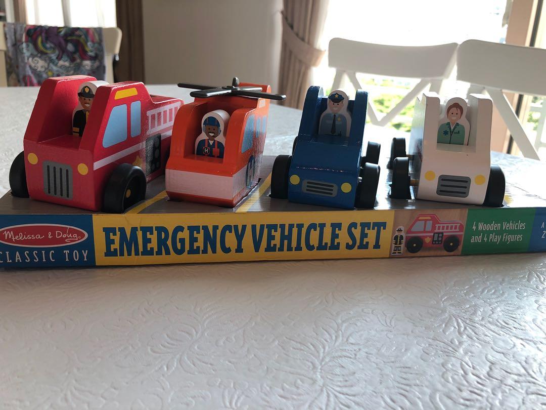 melissa and doug emergency vehicles