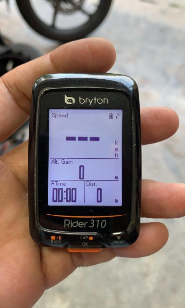 Bryton 310 power shop meter