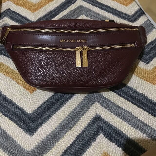 mk oxblood bag
