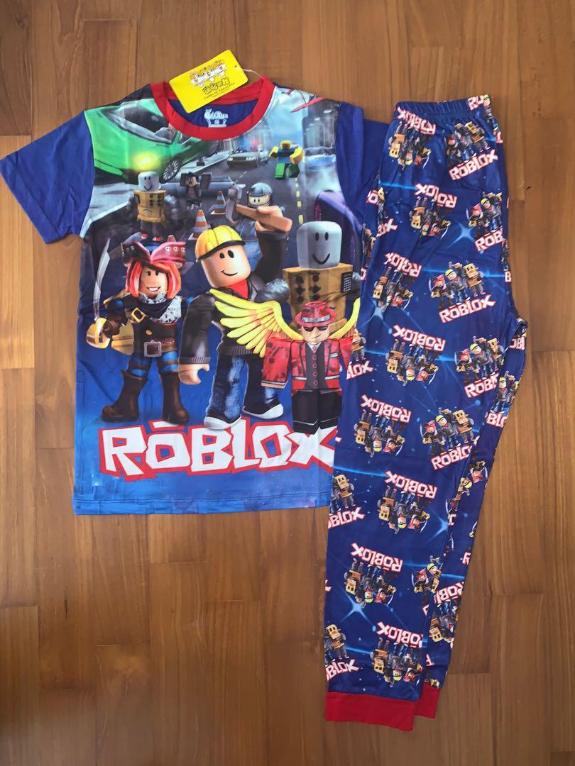 New Arrival Roblox Ss Lp Babies Kids Boys Apparel 8 To 12 Years On Carousell - roblox robio 2