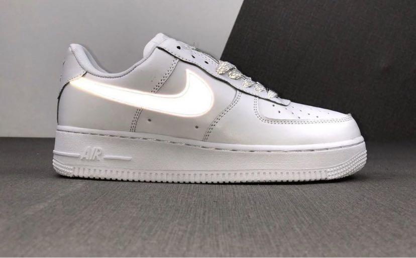 Air force 1 static reflective on sale