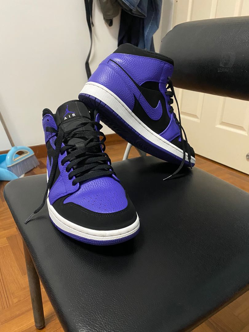 Air jordan 1 clearance mid black concord