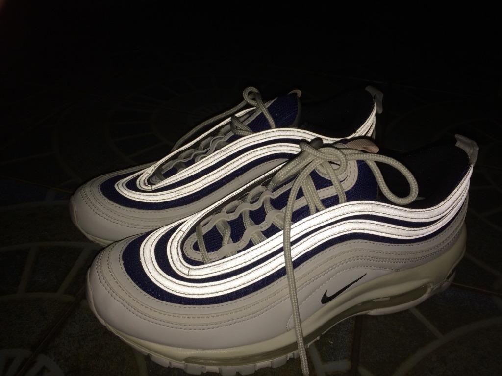 Nike Air Max 97 Putih 41 Fesyen Pria Sepatu Sneakers Di Carousell