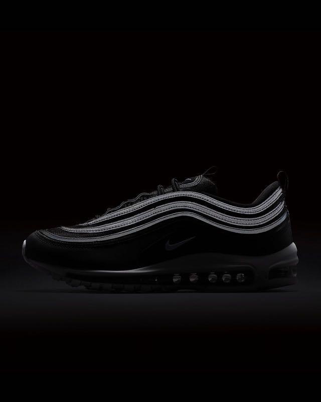 Nike Air Max 97 Limited Edition Gradient White Black with exclusive 3M reflective strips Men s Fashion Footwear Sneakers on Carousell