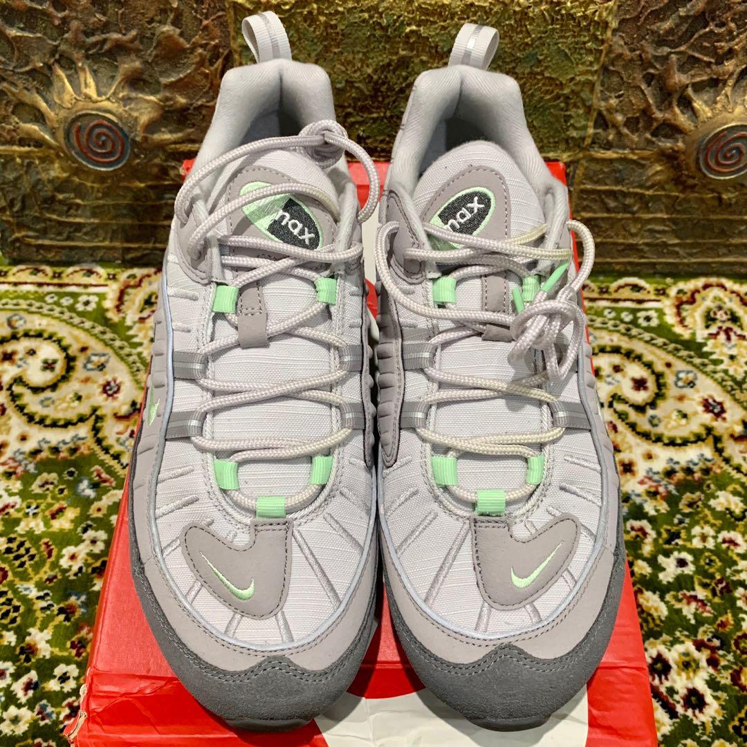 Air max 98 vast grey/fresh cheap mint men's shoe