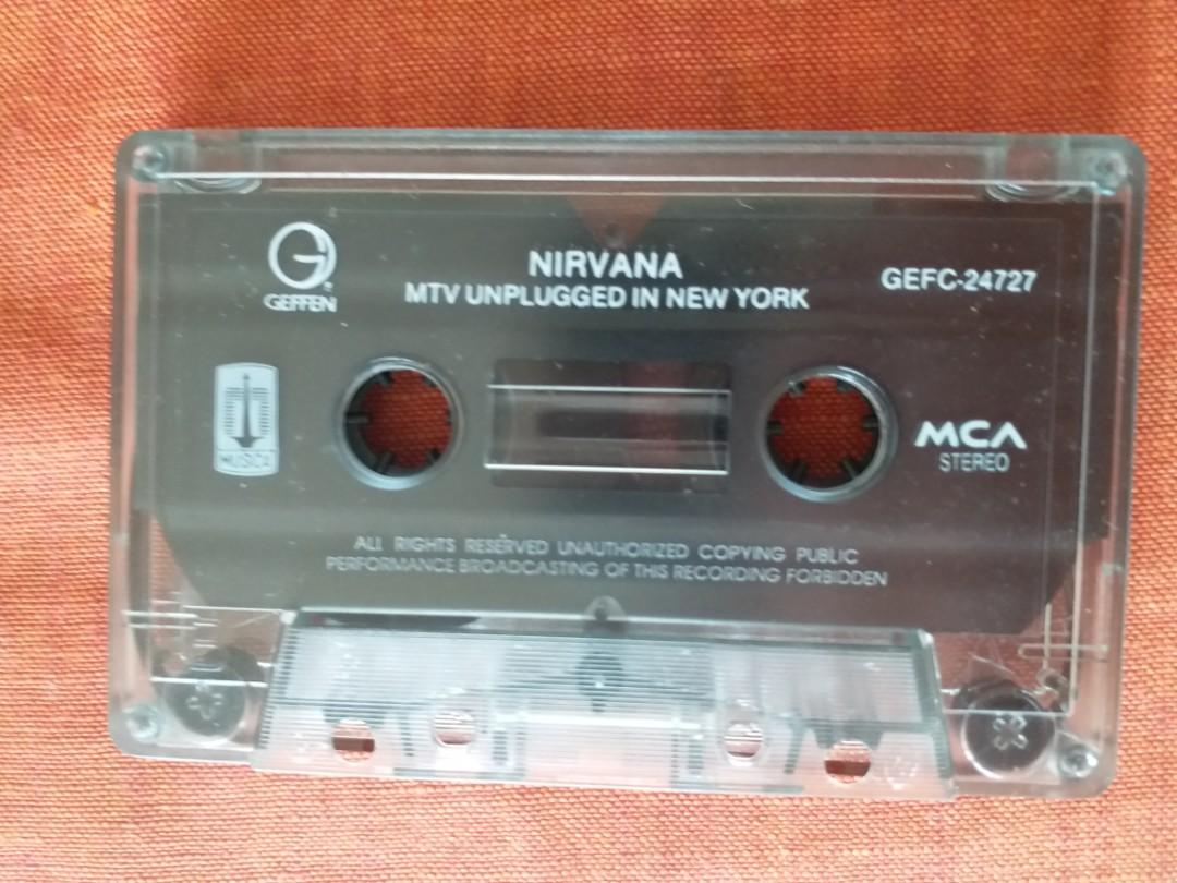 Nirvana Tape Cassette MTV Unplugged in New York Original 1994, 興趣及遊戲
