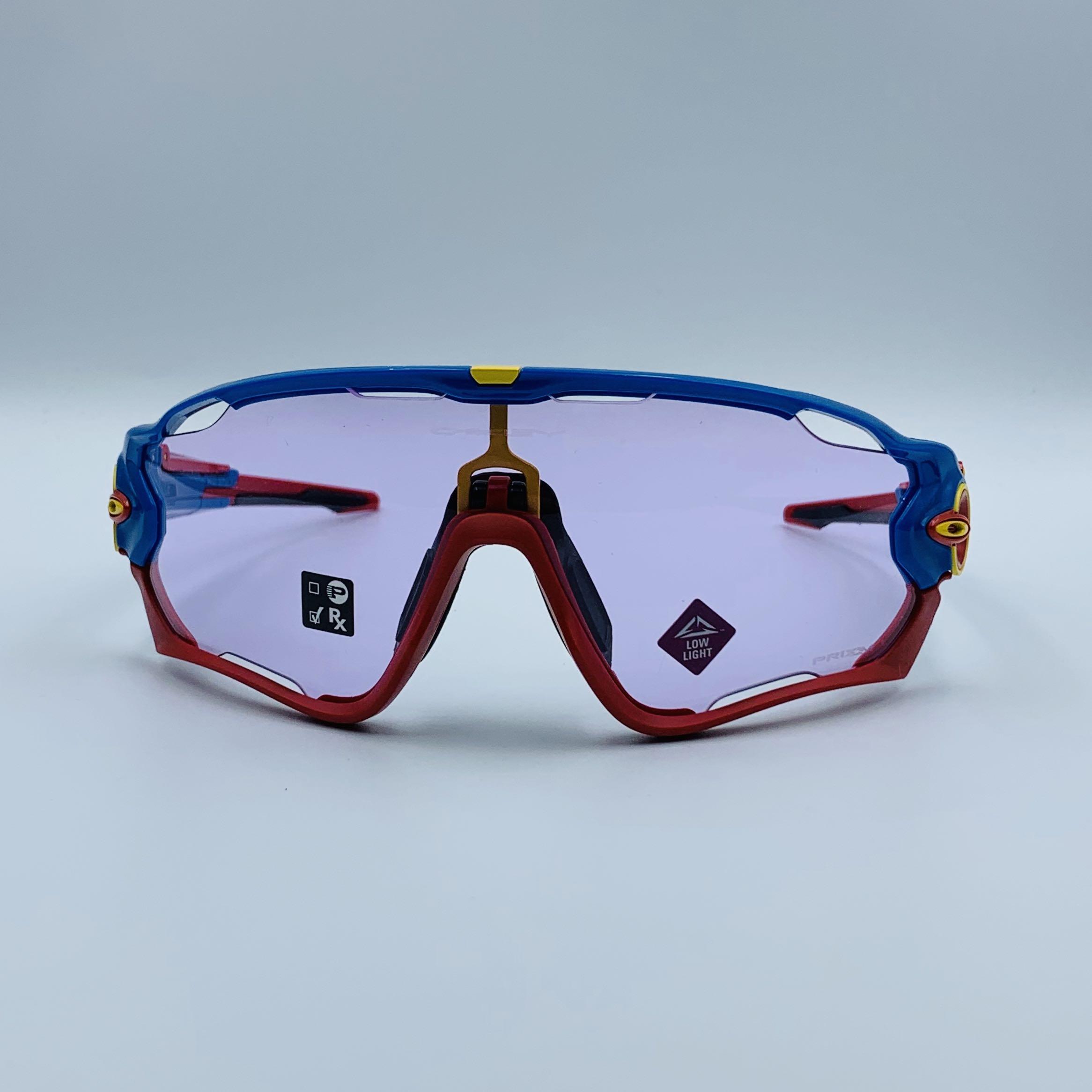 Oakley Jawbreaker Prizm Low Light Sapphire Custom Men S Fashion Accessories Eyewear Sunglasses On Carousell