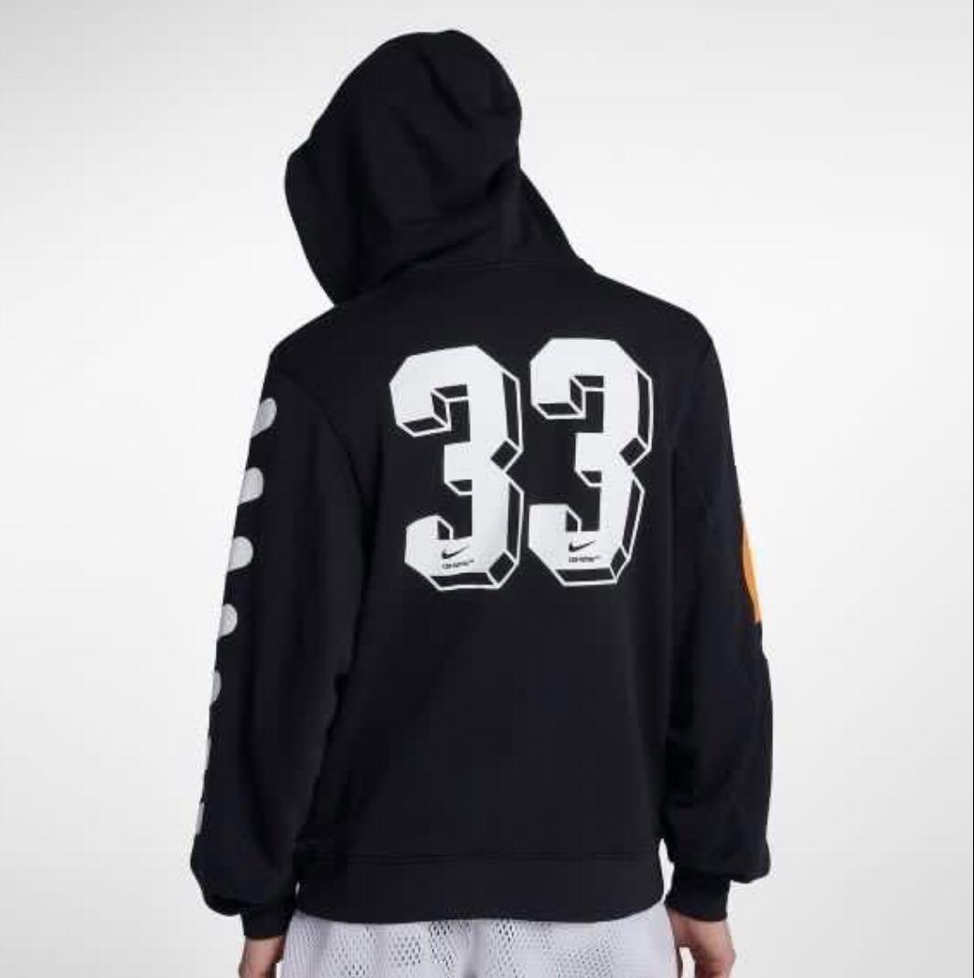 Off White X Nike Lab Hoodie Men s Fashion Tops Sets Hoodies