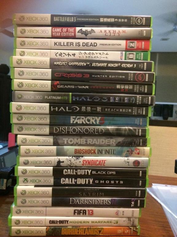 old xbox games on xbox 360