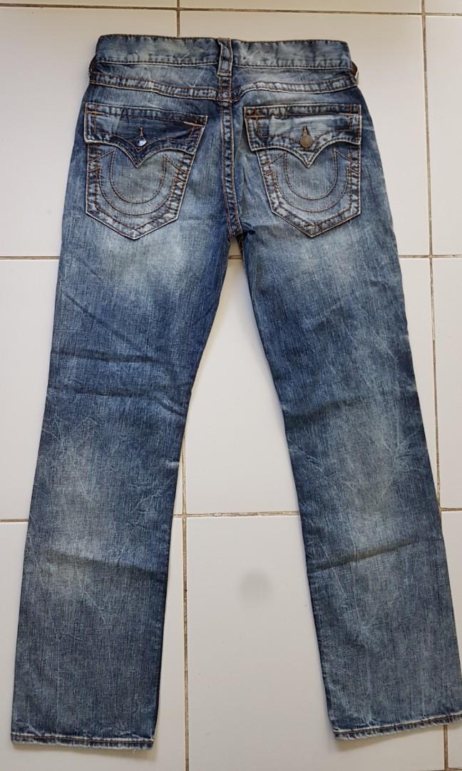 true religion acid wash mens jeans