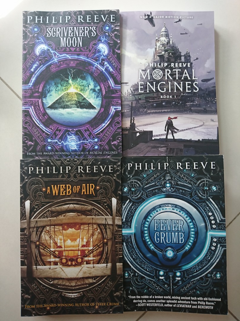 Brand New Philip Reeve Fever Crump Collection Books Stationery Fiction On Carousell
