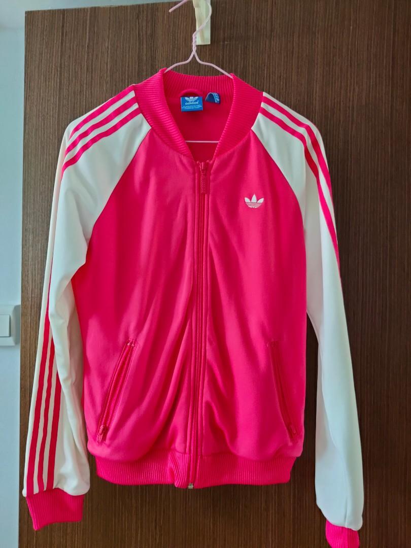 pink adidas jacket