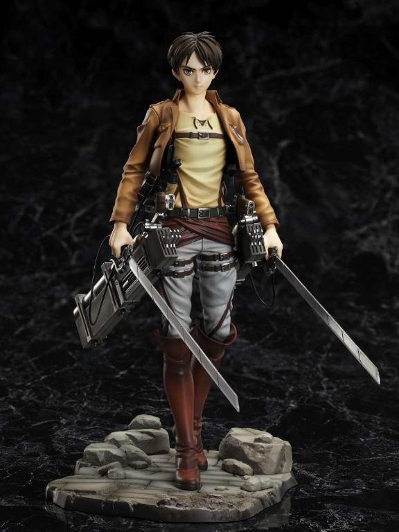 Po Attack On Titan Ellen And Levi Figure Statue Toys Games Toys On Carousell It is set in a world where humanity lives inside cities surrounded by enormous walls that protect them from gigantic. on titan ellen and levi figure statue