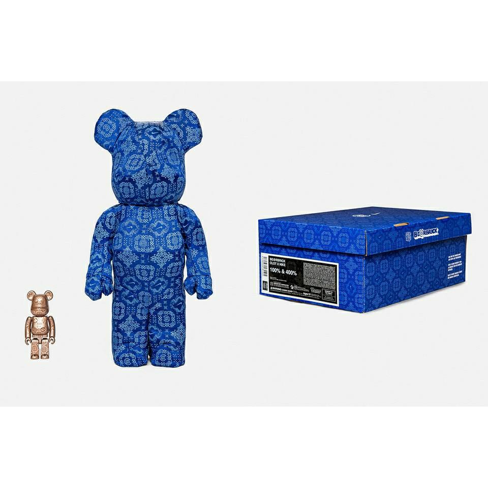 bearbrick x clot x nike
