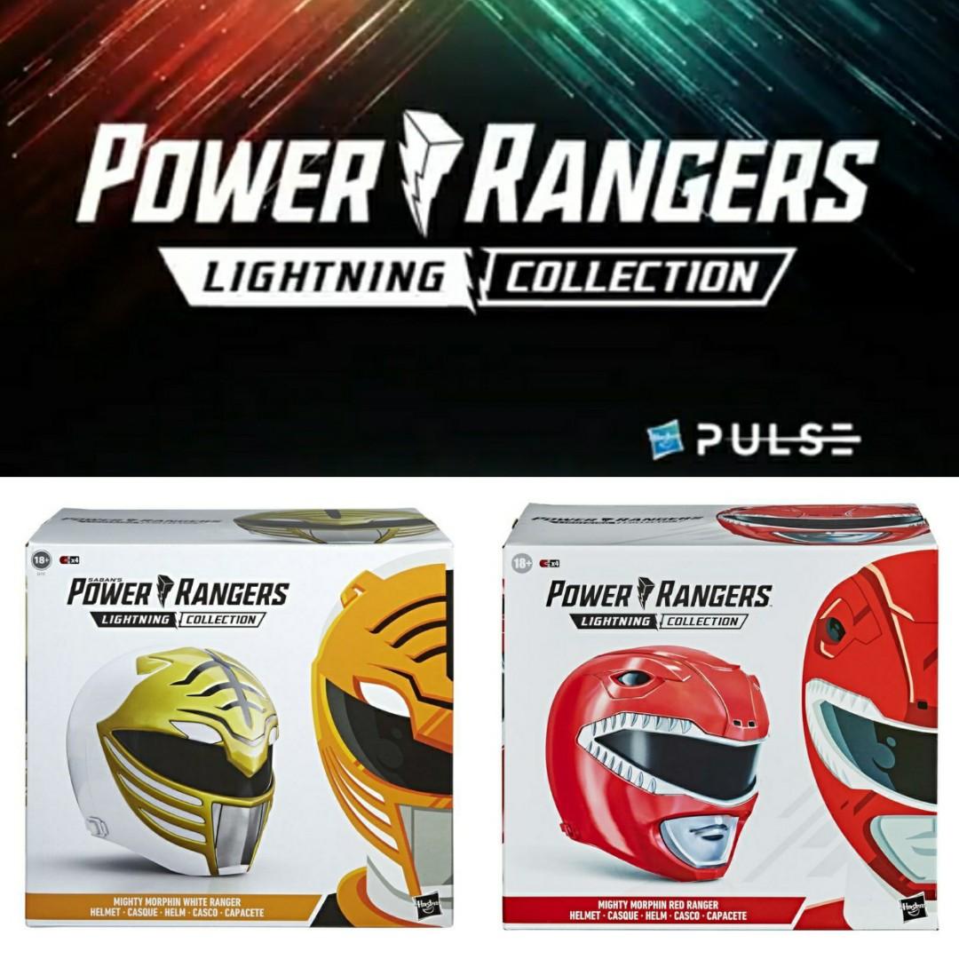 red ranger lightning collection helmet
