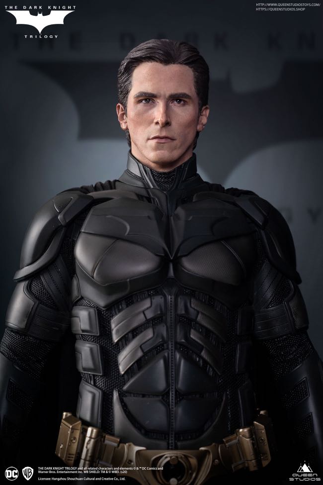 LAST Piece!!! Queen Studios DC TDK 1:3 Batman Premium Christian Bale ...