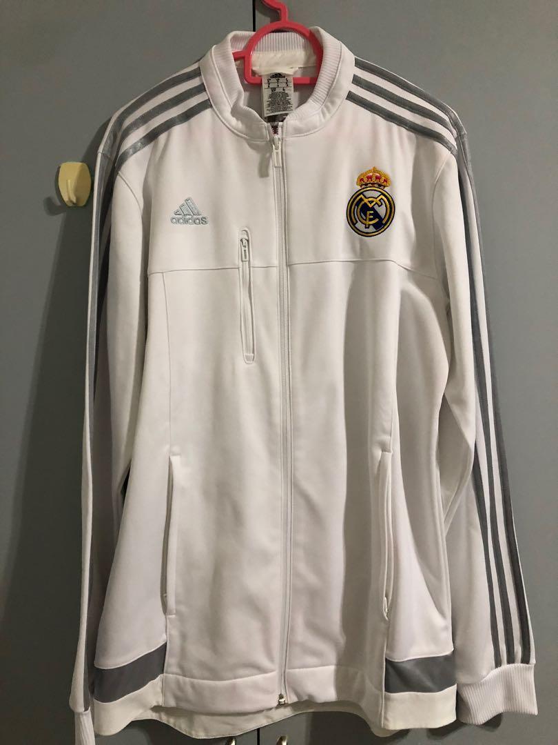 Real Madrid Adidas Jacket Men s Fashion Activewear on Carousell