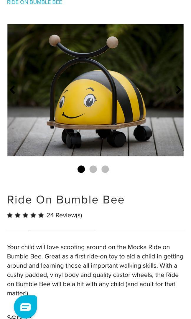 bumble bee baby walker