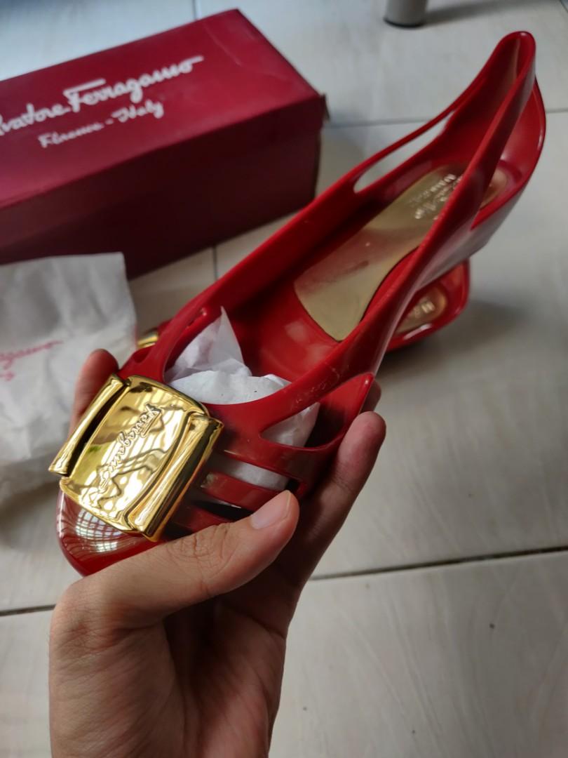Harga salvatore 2025 ferragamo jelly shoes