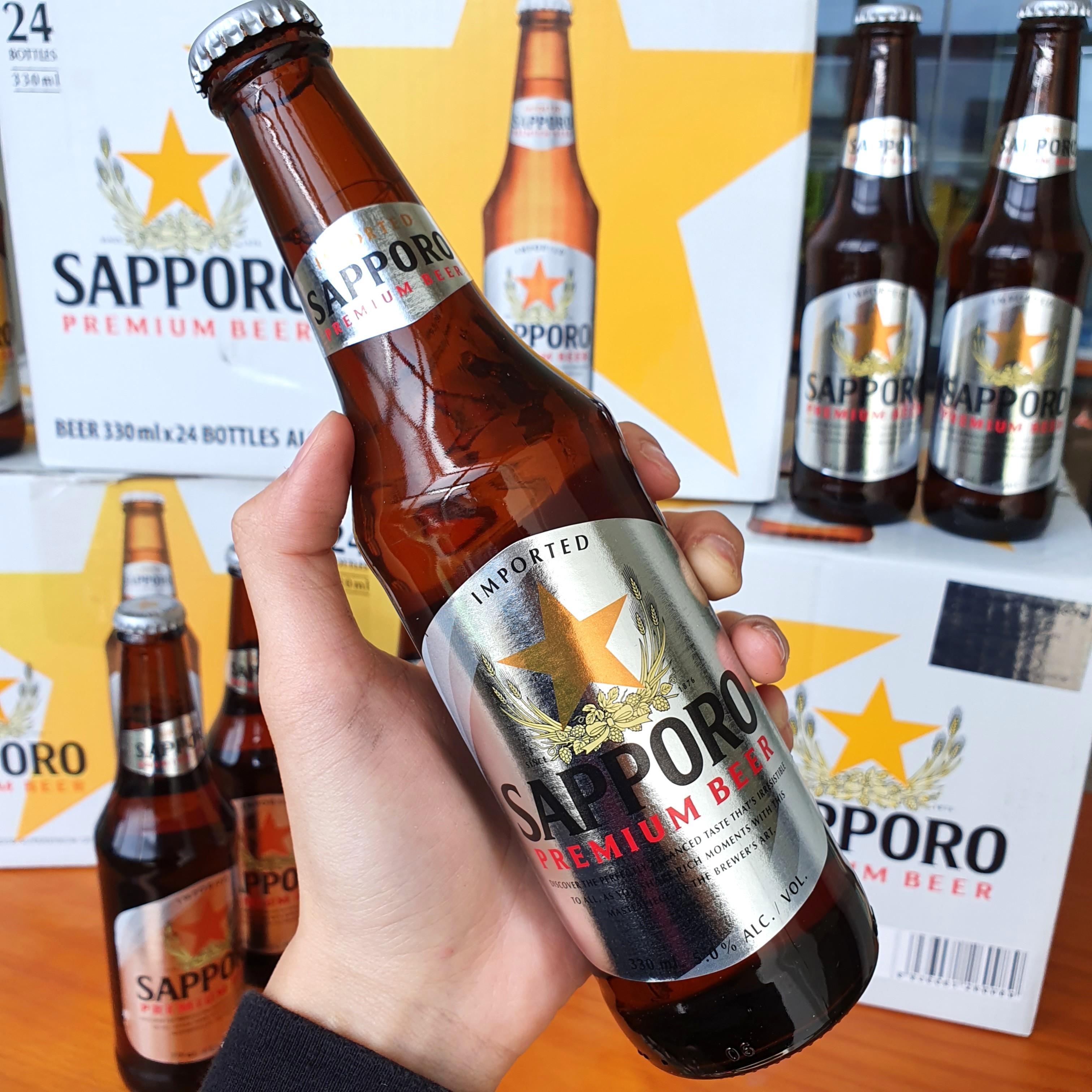 Sapporo Premium Beer 2 Each Last 10 Bottles Food Drinks Beverages On Carousell