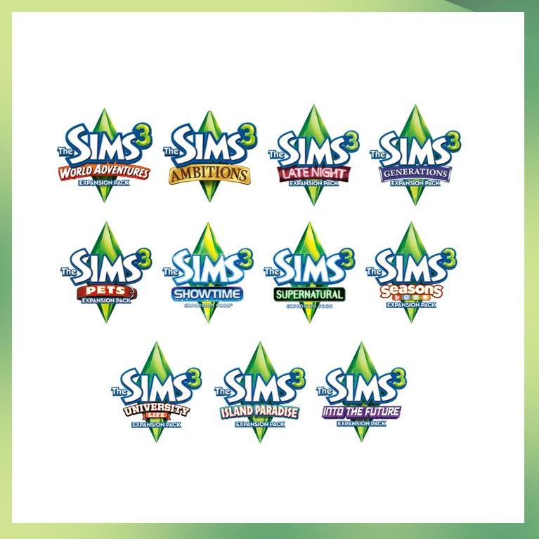 The sims 3 expansion packs origin