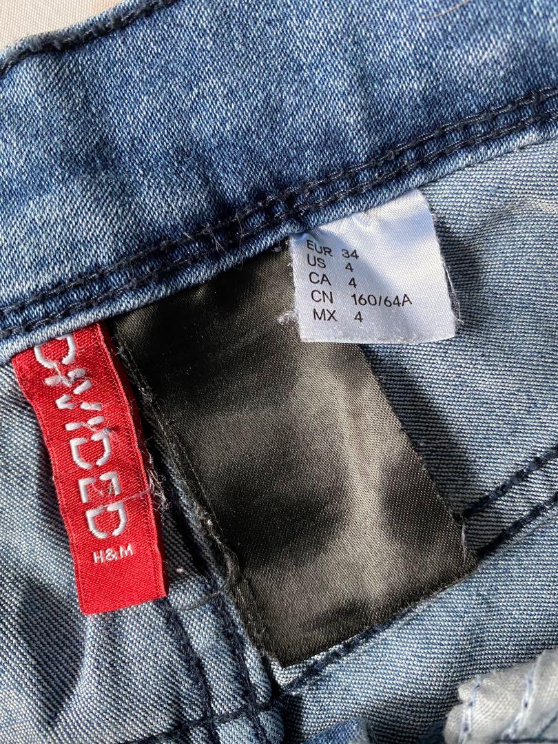 h and m divided jeans