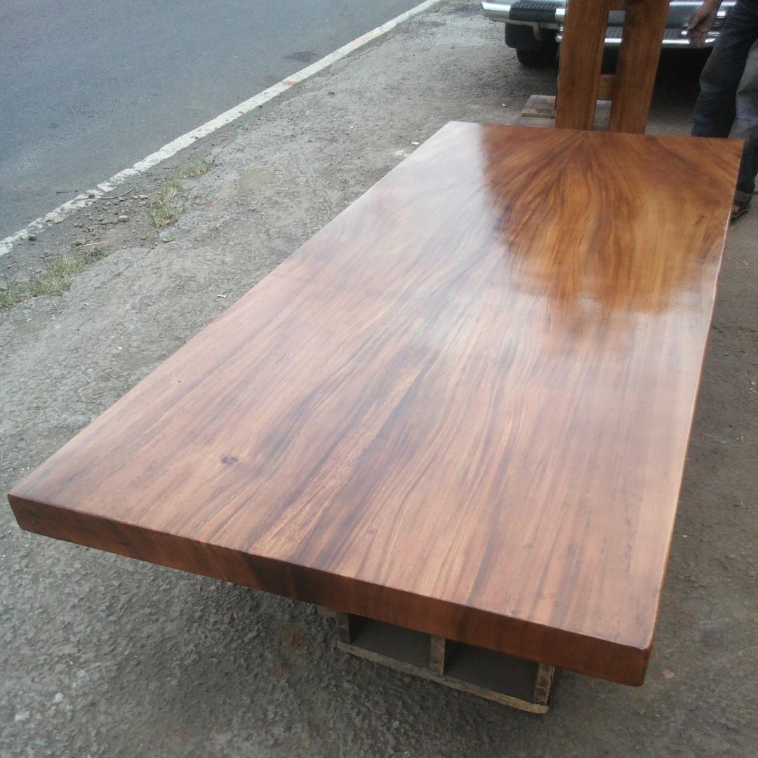 Solid Mahogany Dining Set And Solid Queen Size Bed Furniture Home Living Furniture Tables Sets On Carousell