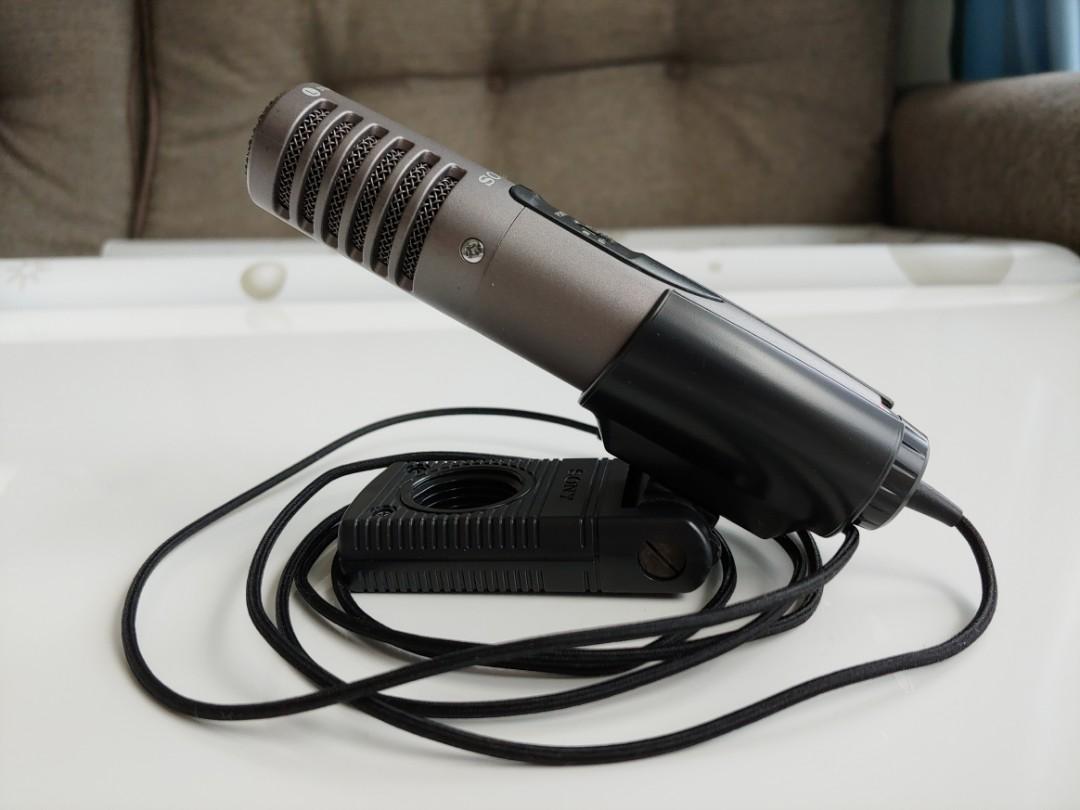 Sony 收音咪 Electret Condenser Stereo Microphone ECMMS907 (mic for sony