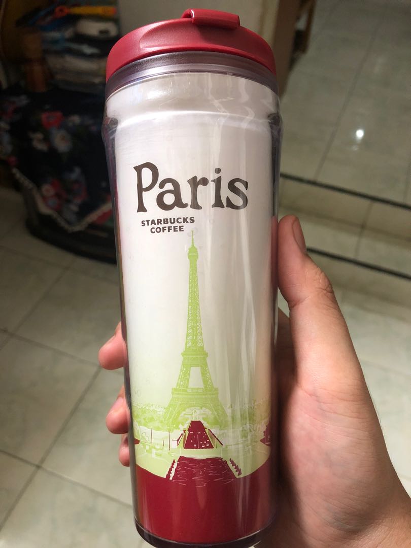 Starbucks Tumbler Paris, Kitchen & Appliances di Carousell