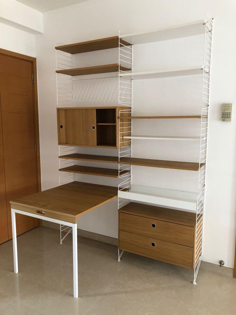 String Shelving System, Furniture & Home Living, Furniture, Shelves ...