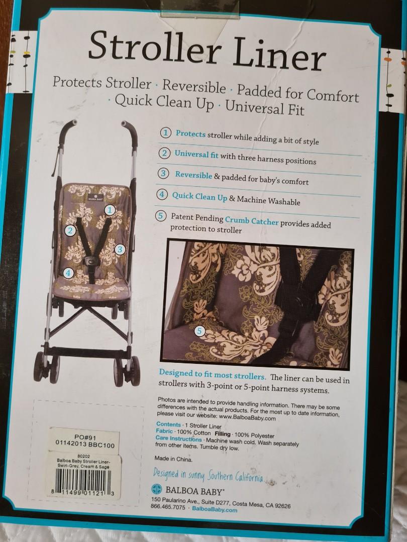 Stroller Liner Tan Plaid (Category: Strollers) located in Manila. Submitted by martinascorner (Listing ID 1019556678, Image 3). Description: Balboa Reversible Stroller Liner Universal Fit. Padded for comfort. ✔ Machine Washable 100% cotton filling • 100% Polyester 26.16 x 19.56 x 8.13 cm original price around 1,400 Selling for 695 only. (unused gift from U.S) ❗ All Sales are Final 🔸️Please do not make an offer if you are not yet sure. 48hrs rese