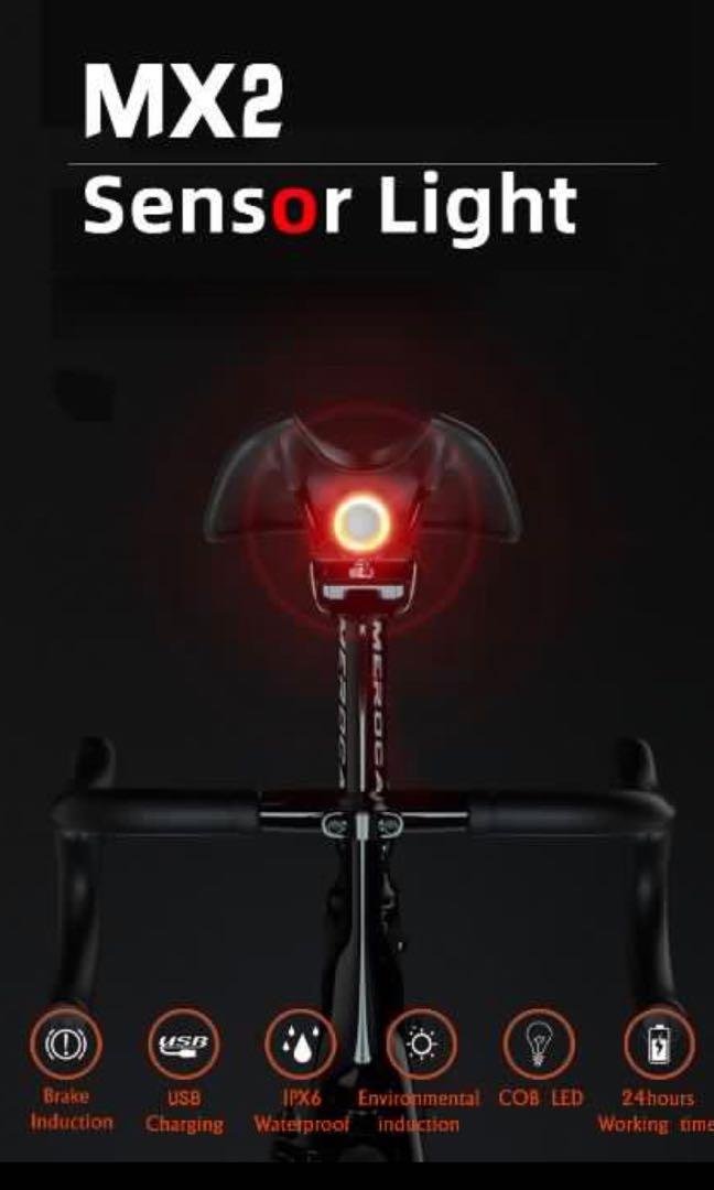 Super Bright Road bike / MTB Rear light [ Saddle light ] [ Saddle mount ...