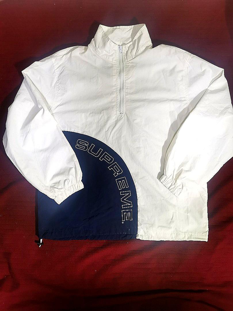 Supreme windbreaker white clearance
