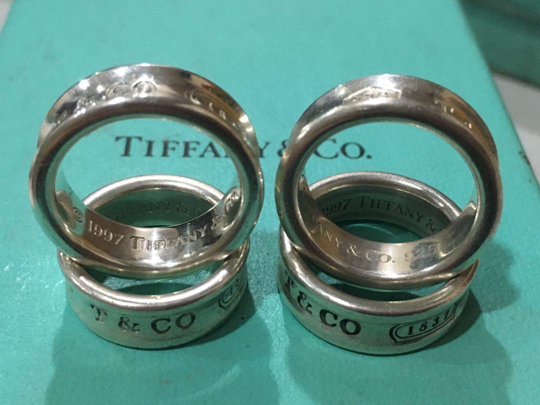 Tiffany \u0026 Co 1837 Concave Rings, Women 