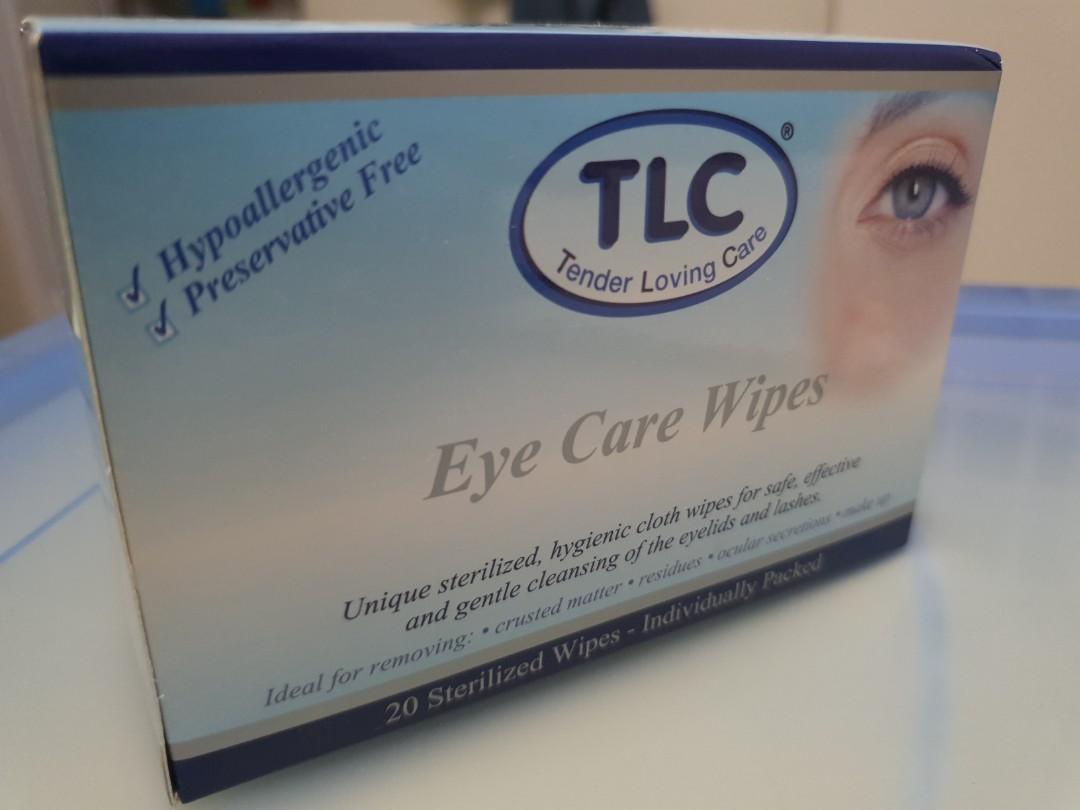tlc eye care wipes