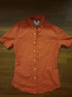 Topman orange shirt