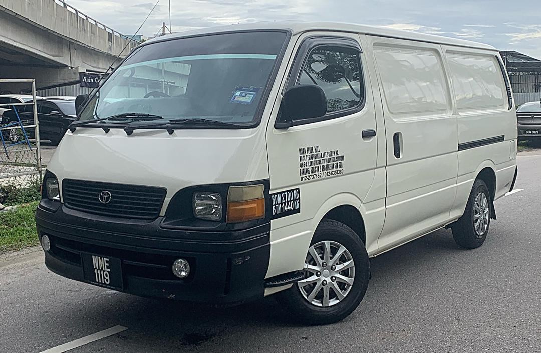 toyota hiace panel van for sale