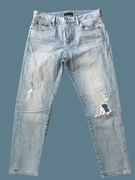 uniqlo slim boyfriend tapered jeans