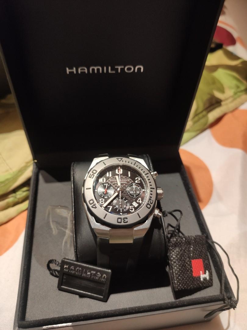 Hamilton khaki navy sub chronograph best sale