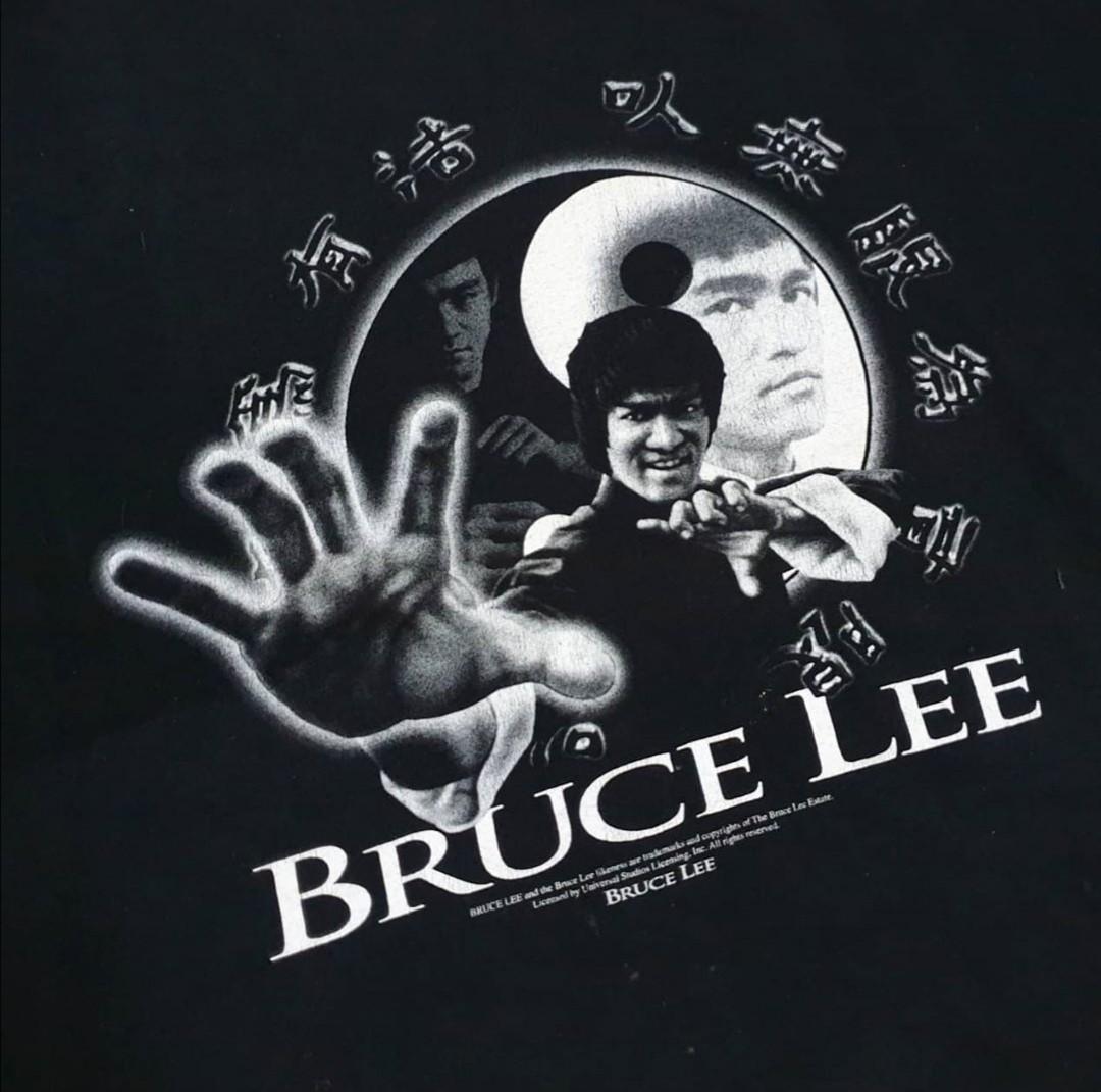 Vintage Bruce Lee Giant Tag Men S Fashion Clothes Tops On Carousell