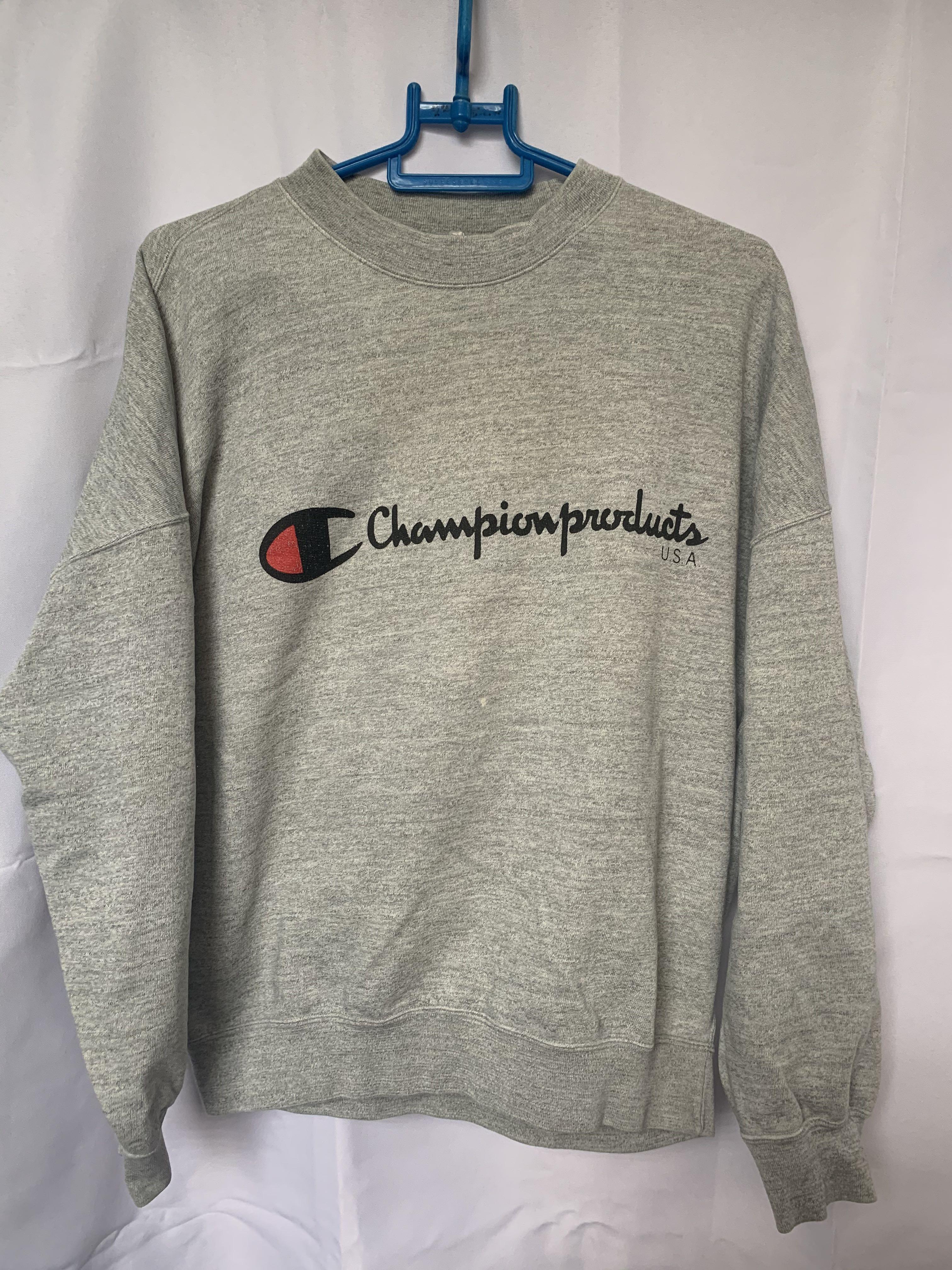 Vintage champion sweater, Women's Fashion, Coats, Jackets and Outerwear ...