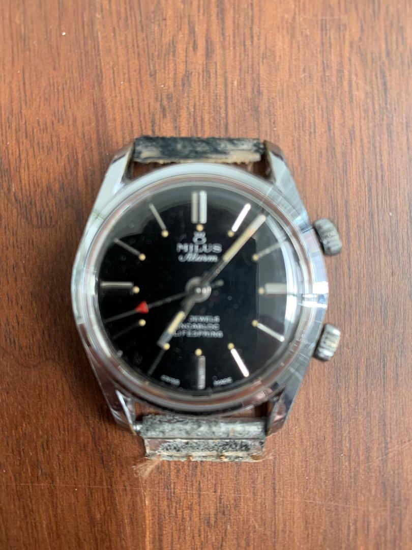 Vintage milus alarm watch