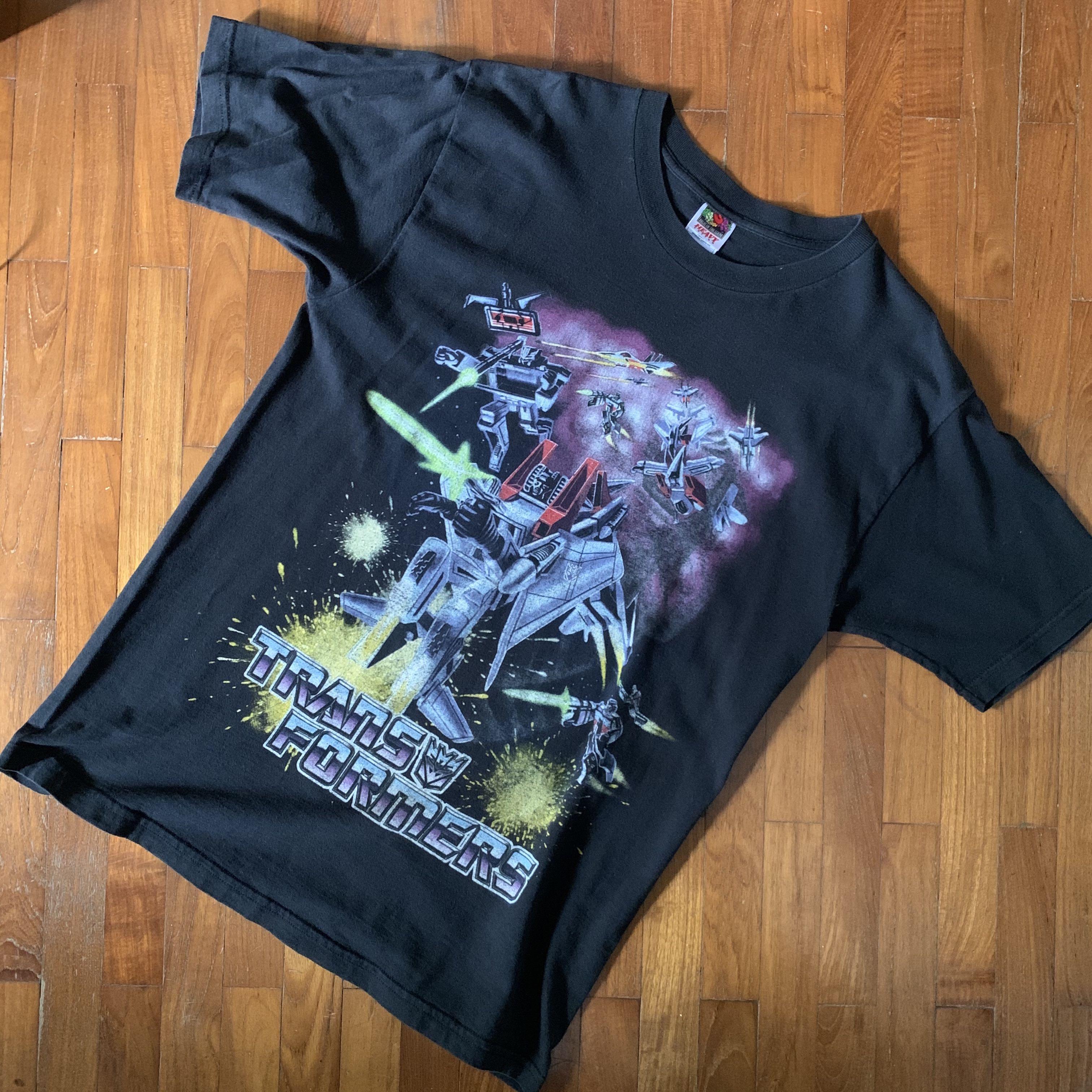 Vintage Transformers Decepticons Starscream Tee FOTL, Men's