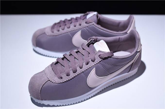 Nike cortez nylon online taupe grey silt red