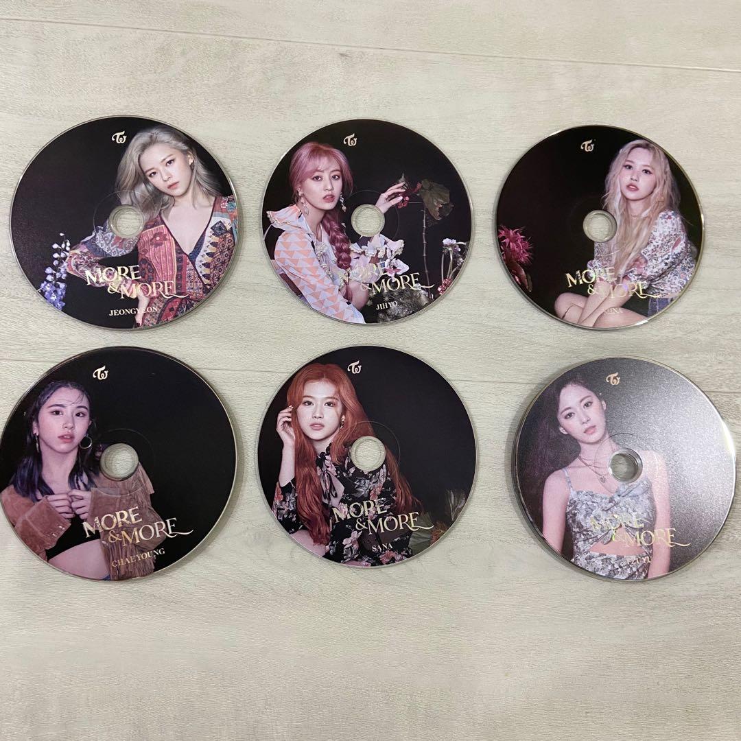 twice more&moreアルバム ラブリーセット TWICE - MORE & CD 韓国盤 バージョン選択可能 公式 アルバム
