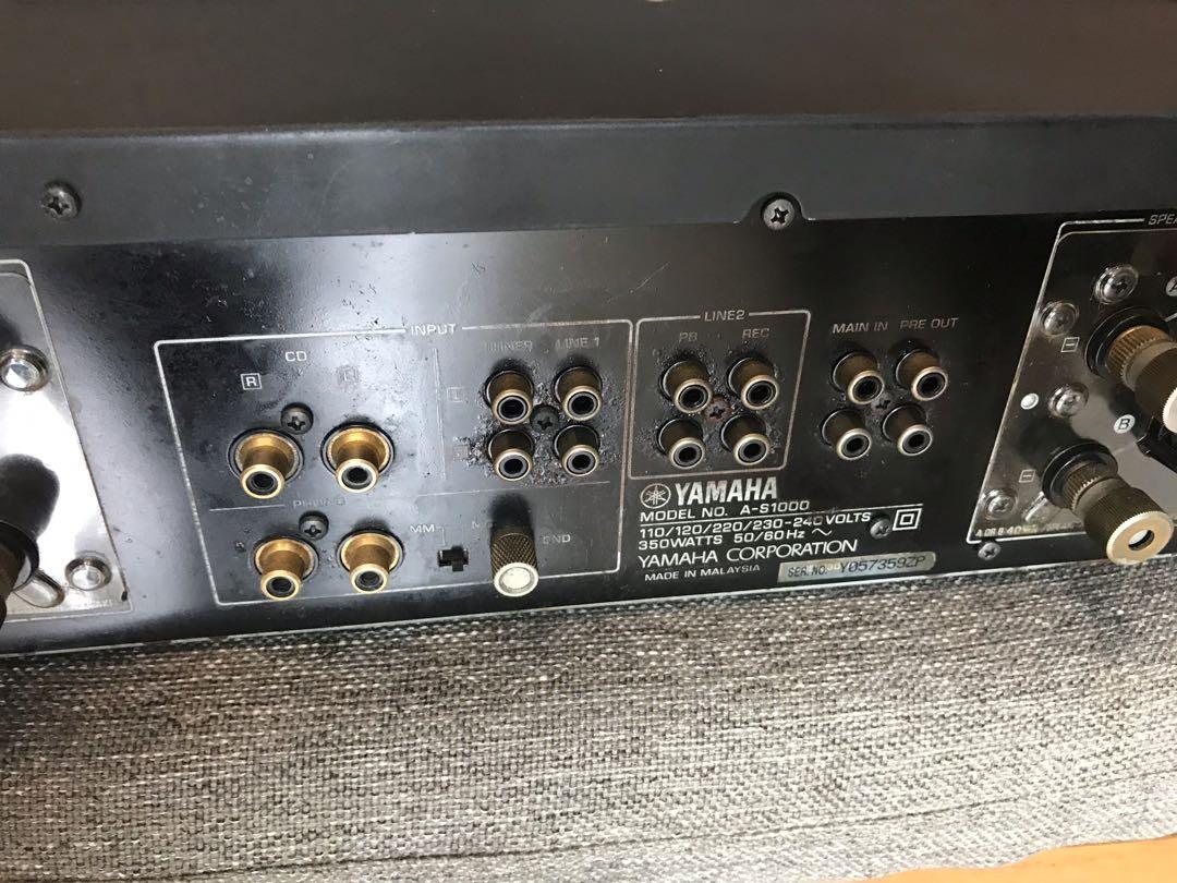 Yamaha AS1000 Amplifier, Audio, Soundbars, Speakers & Amplifiers on